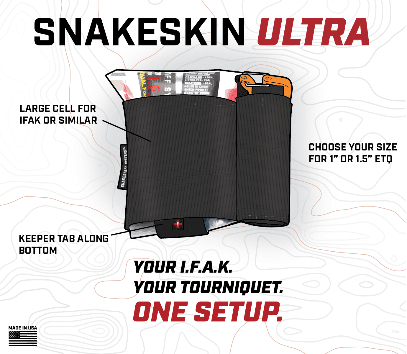 Snakeskin Ultra Technical Drawing