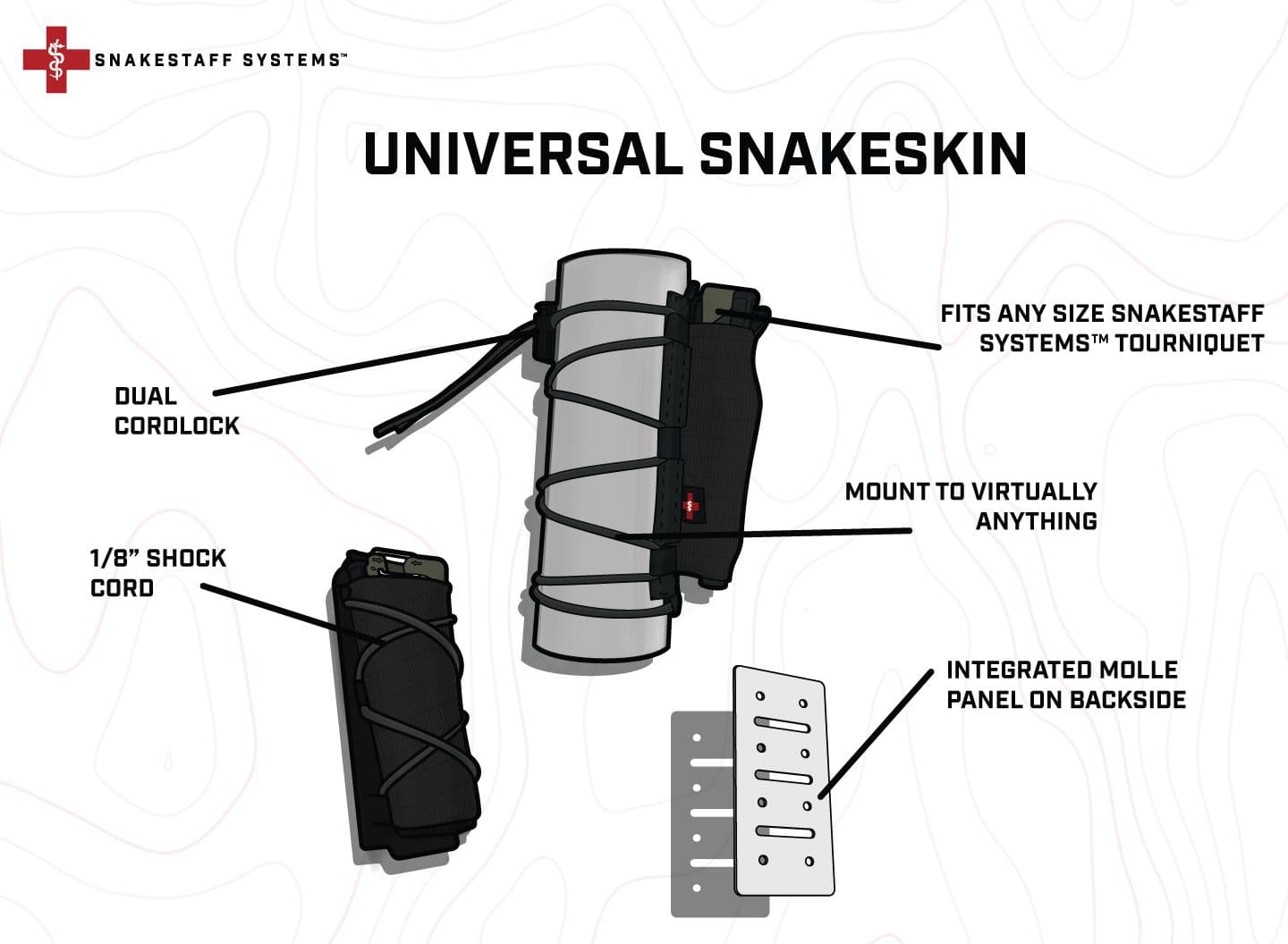 Universal Snakeskin Technical Drawing